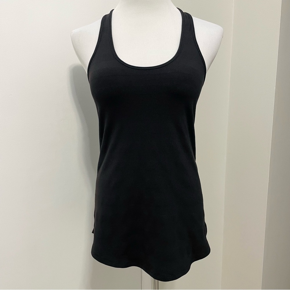 Lululemon Women's Black Tank Top Size 6